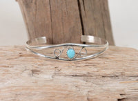 Navajo Sterling Silver Bracelet By Judy Lincoln