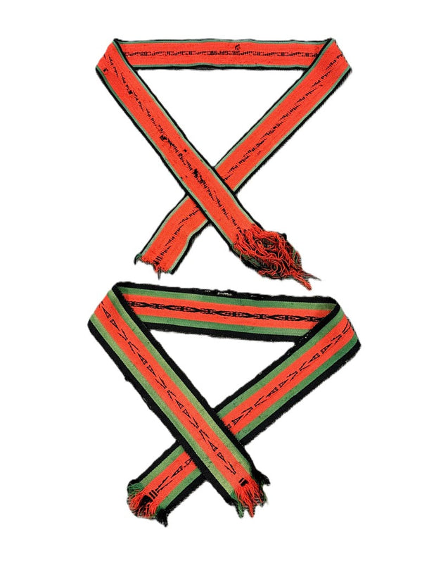 Two Traditional Navajo Sashes
