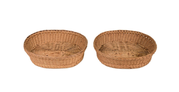 Penobscot Matching Oval Basket Pair