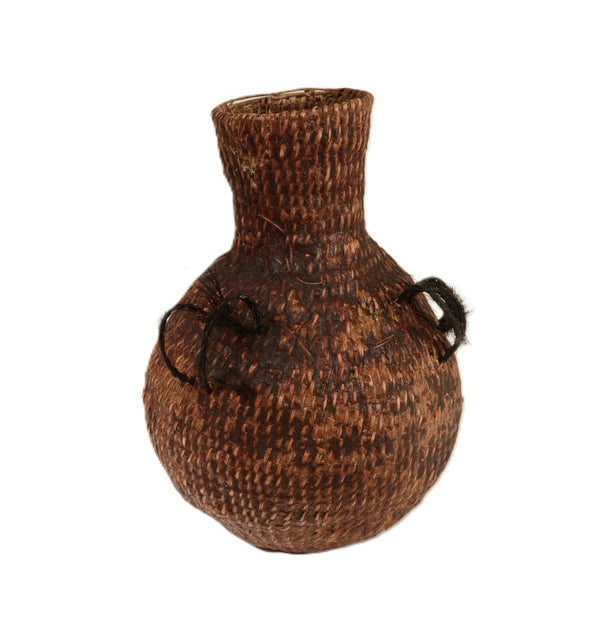 Apache Tus;  Pitched Water Basket