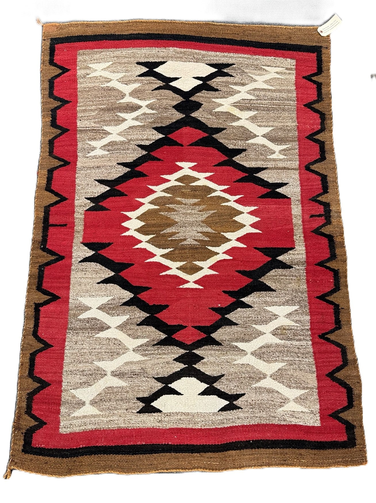 Papa Rug Ranch Navajo rug, Early Ganado Ranch Rug – Antique American Indian Art