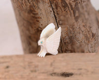 Zuni Antler Eagle Fetish by Herbert Hustito