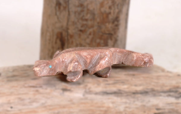 Zuni Alabaster Lizard Fetish