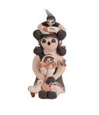 Acoma Pueblo Storyteller Pottery Doll By Judy Lewis