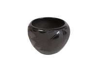 Santa Clara Pueblo Black Pottery By Genevive Suarez