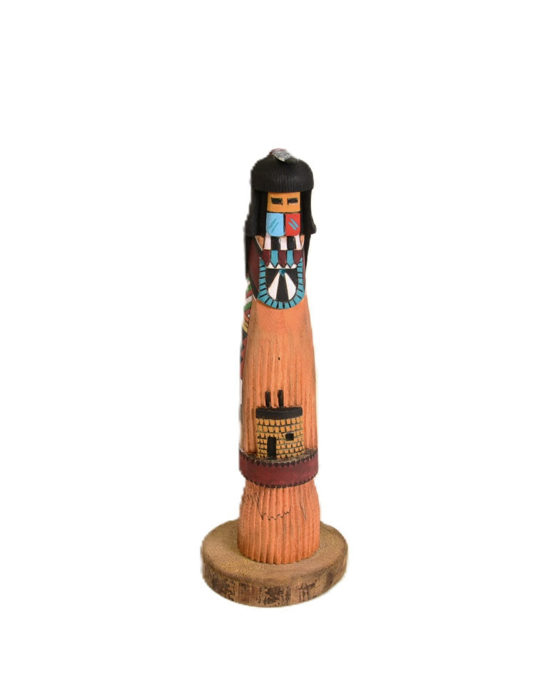 Hopi Kachina Long Hair Kiva By F. Chee and M. Chambers