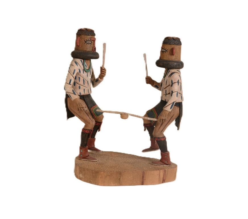 Navajo Kachina Ball Player Dolls