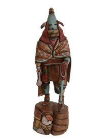 Navajo Kachina Aholi with Eototo Doll