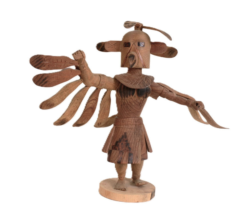 Navajo Kachina Eagle Boy Scout Model Doll