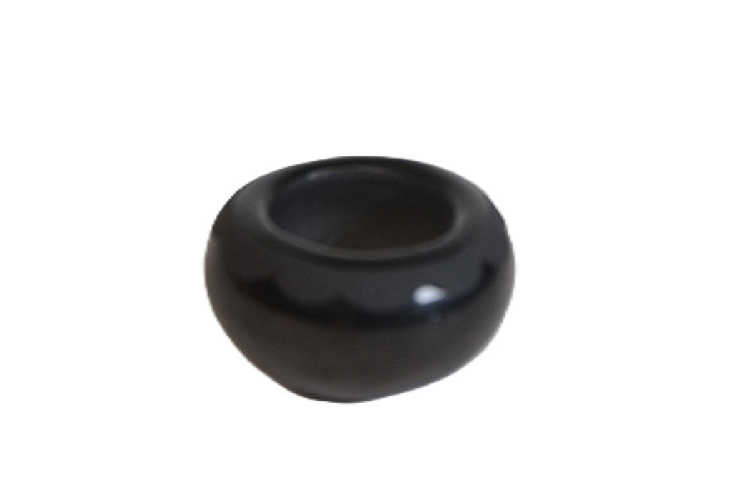 Miniature San Ildefonso Pueblo Black on Black Pottery by  Kathleen Guitierrez