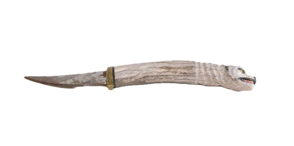 Northwest Ivory Wolf Knife