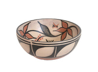 Kewa - San Domingo Pueblo Pottery Bowl by Arthur + Hilda Coriz