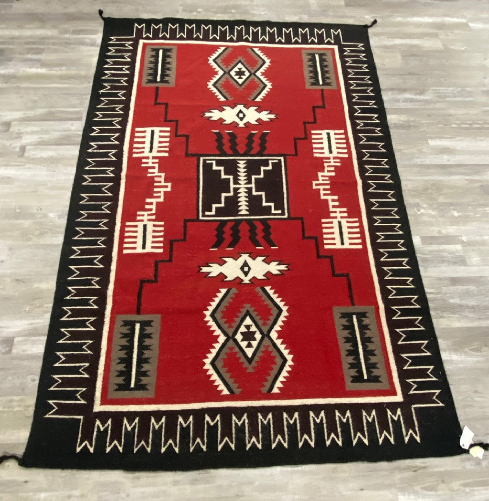 Southwest Area Rug 6' x 9' - Storm Pattern