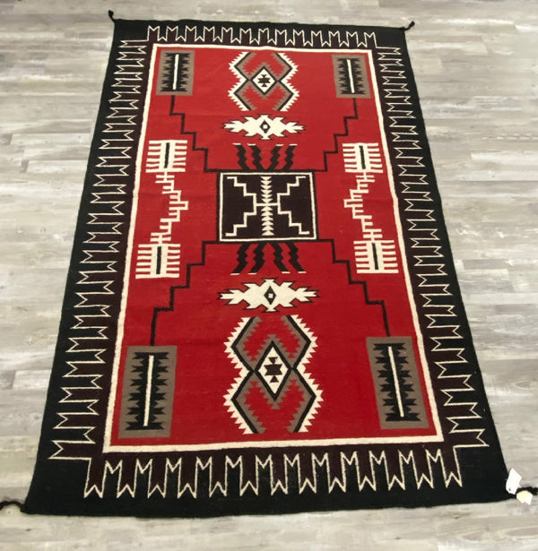 Southwest Area Rug 6' x 9' - Storm Pattern