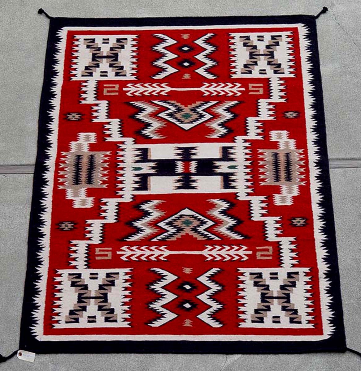 Southwest Area Rug, 10' x 14'  Storm Pattern