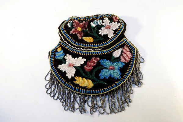 Early Iroquois Beaded Bag