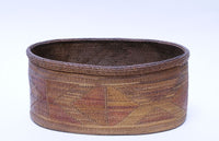 Antique Tlingit Indian Oval Basket