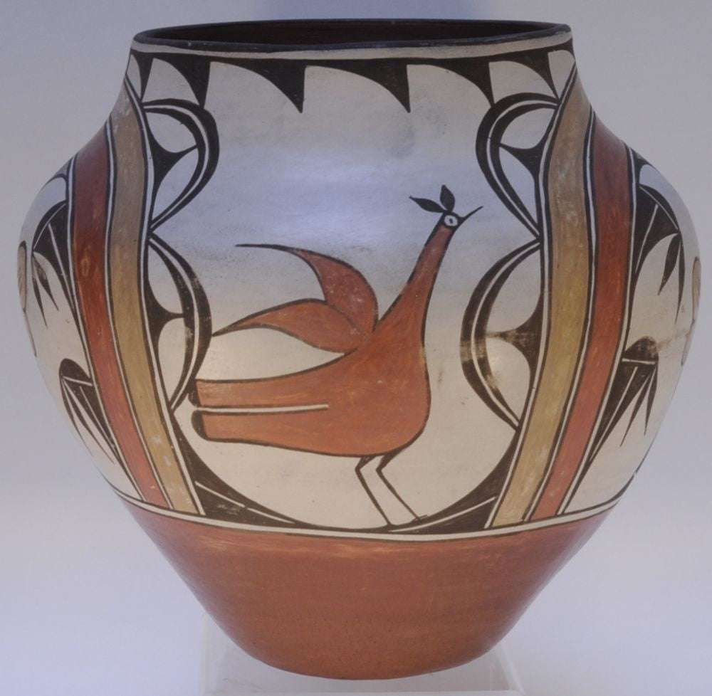 Zia Pueblo Olla By Juanita Toribio Pino