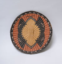 Wicker Basket, Butterfly; Hopi Indian, Third Mesa