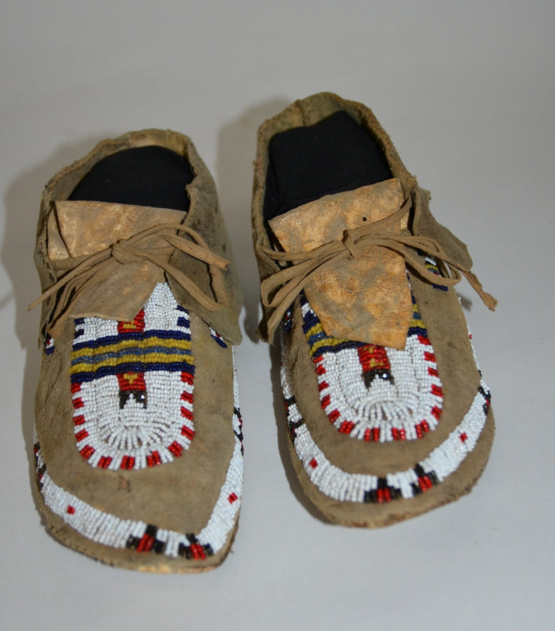 Southern Plains Beaded Moccasins