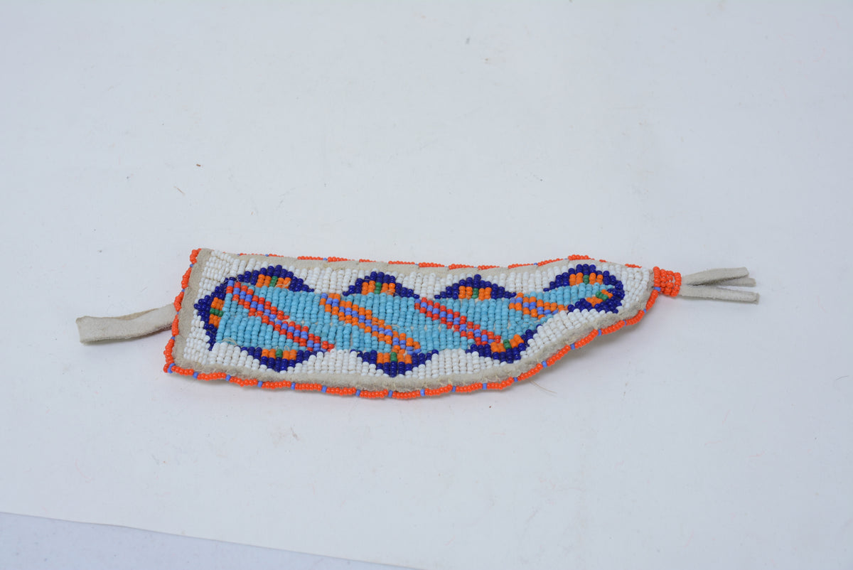 Plains Sinew Sewn Beaded Knife Case