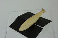 Eskimo Walrus Ivory Candlefish Pin