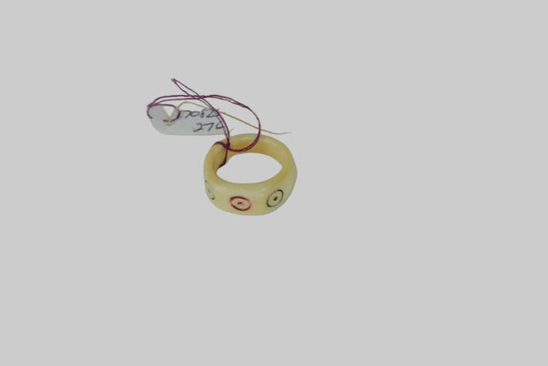 Eskimo Walrus Ivory Ring