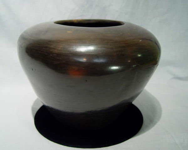Zuni and Isleta Pueblo Black Pottery By RF of Zuni and DW of Isleta