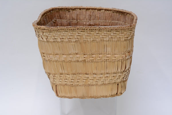 Antique Salish - Puyallup Plaited Indian Basket
