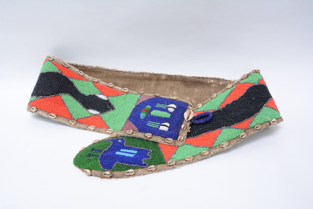 African Yoruba Beaded Belt
