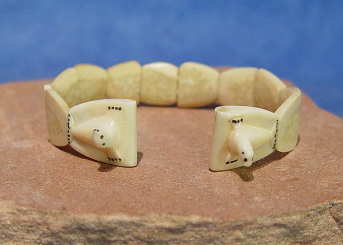 Eskimo Ivory Seal Watchband