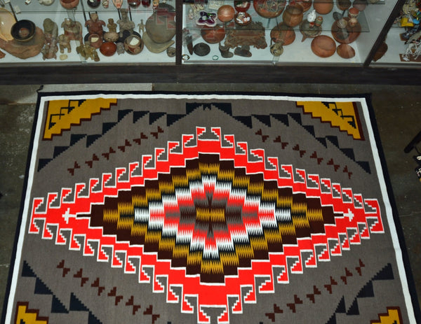 Large Authentic Navajo Indian Rug by Ada Kai