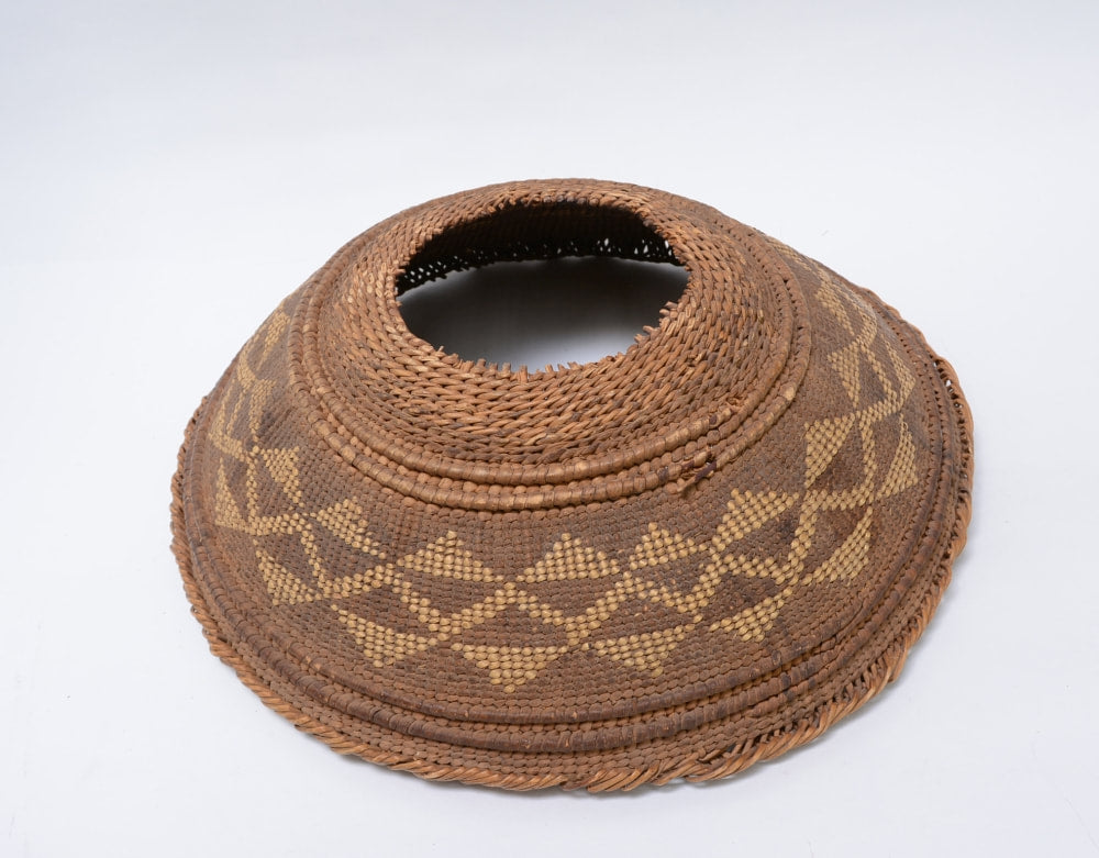 Antique Hupa Hopper Basket