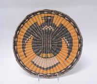 Antique Hopi Wicker Basketry Tray - Eagle