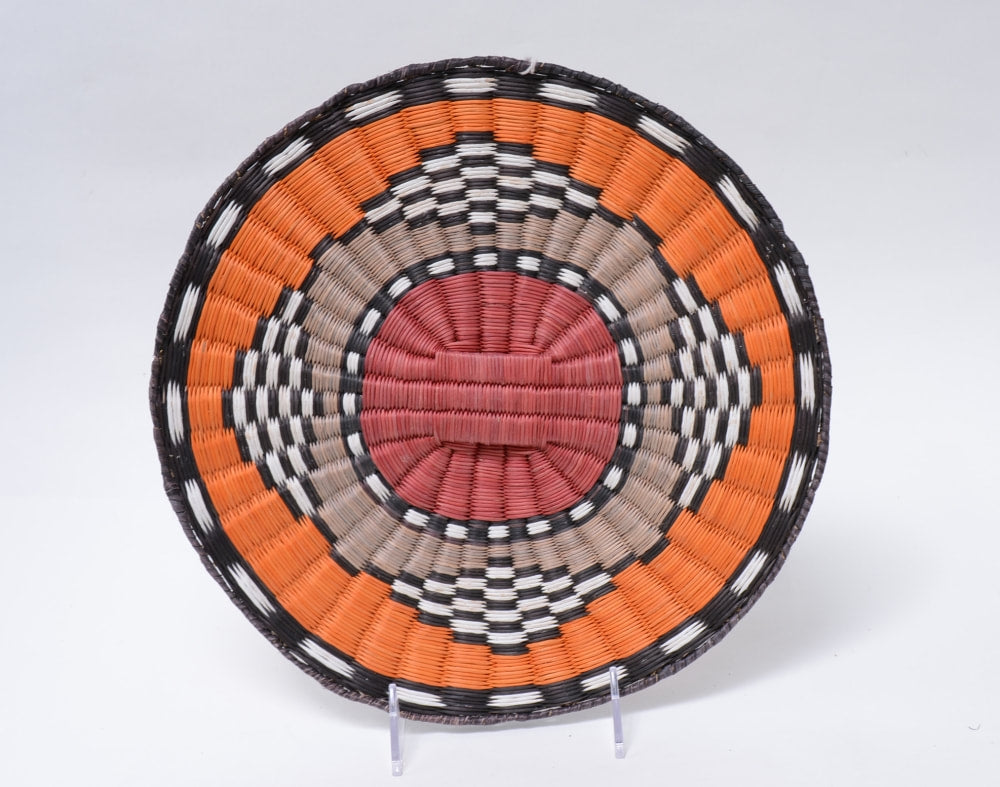 Antique Hopi Wicker Basketry Tray