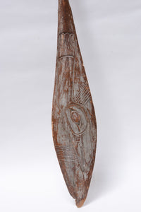 Tlingit Carved and Painted Dance Paddle, late 19th century