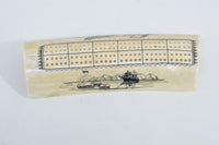 Eskimo Ivory Cribbage Board