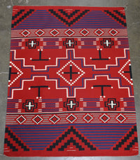 Fine Navajo Rug Ganado - Classic Revival - Spider Woman's Cross