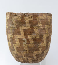 Antique Salish Burden Basket