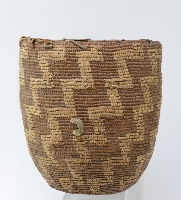 Antique Salish Burden Basket