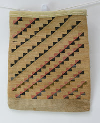 Antique Large Nez Perce Corn Husk Root Bag