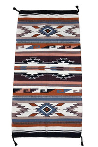 Southwest Wool Area Rug, 64" x 32"