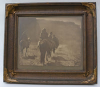 Edward S. Curtis, The Vanishing Race; Silvertone ; Original Frame