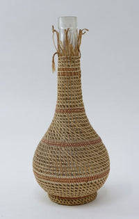 Makah Basket over bottle
