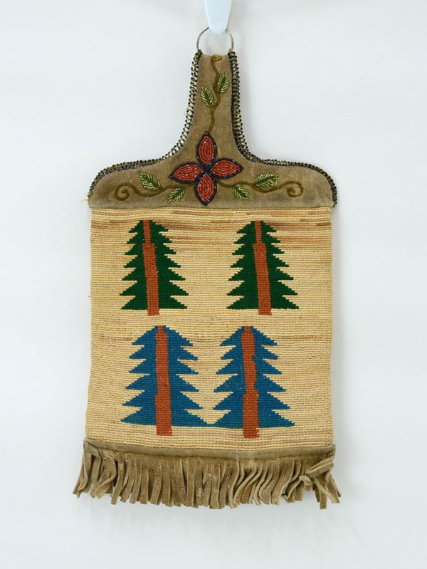 Plateau Nez Perce Cornhusk Bag