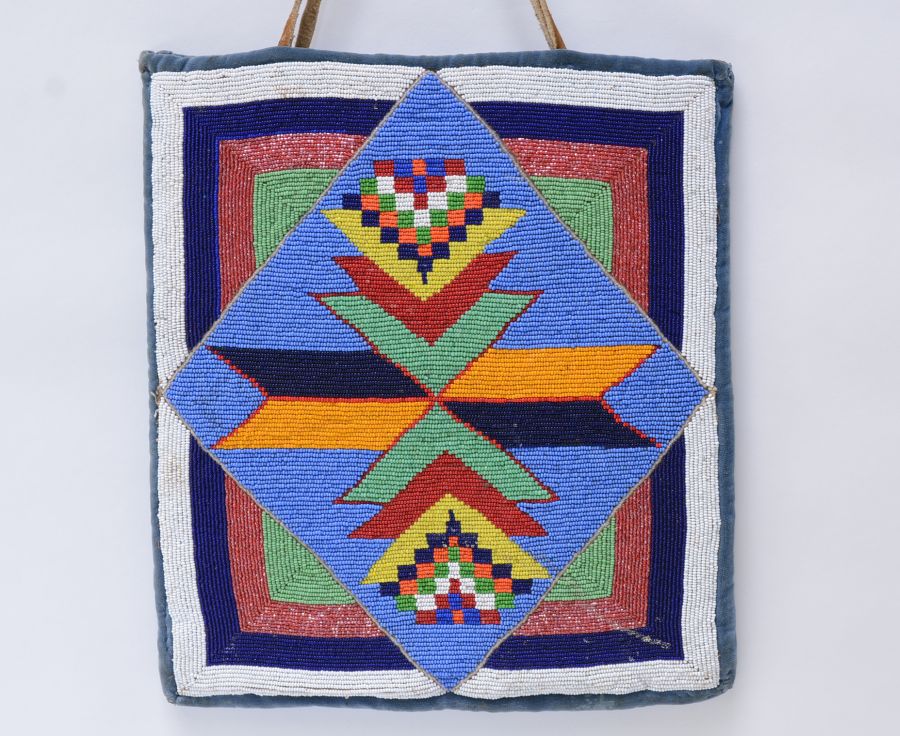 Plateau Beaded Bag - Nez Perce Geometric Bag