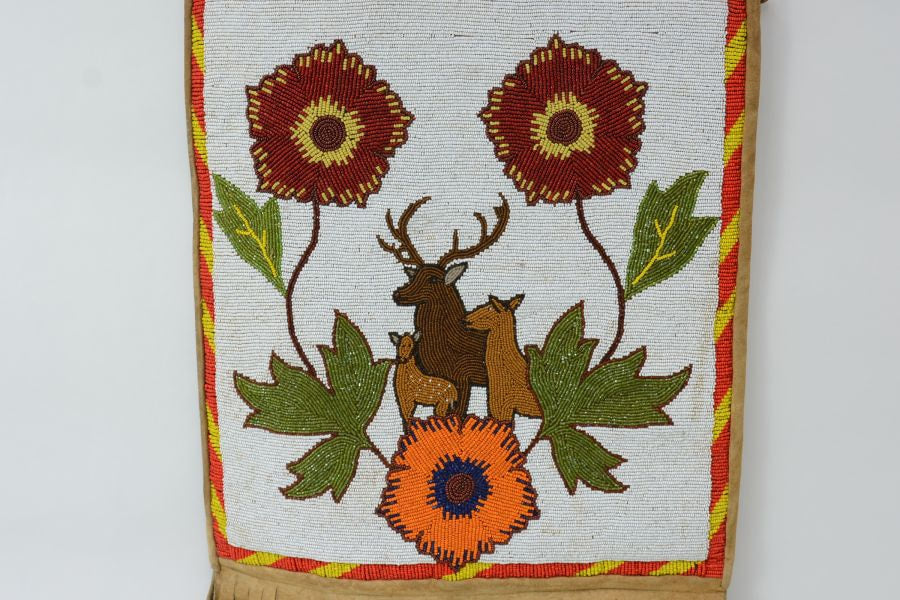 Large Umatilla Yakima Beaded Bag