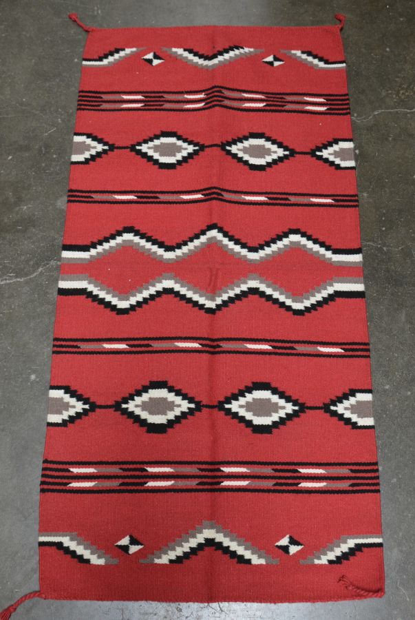 Southwest Area Rug; Wool