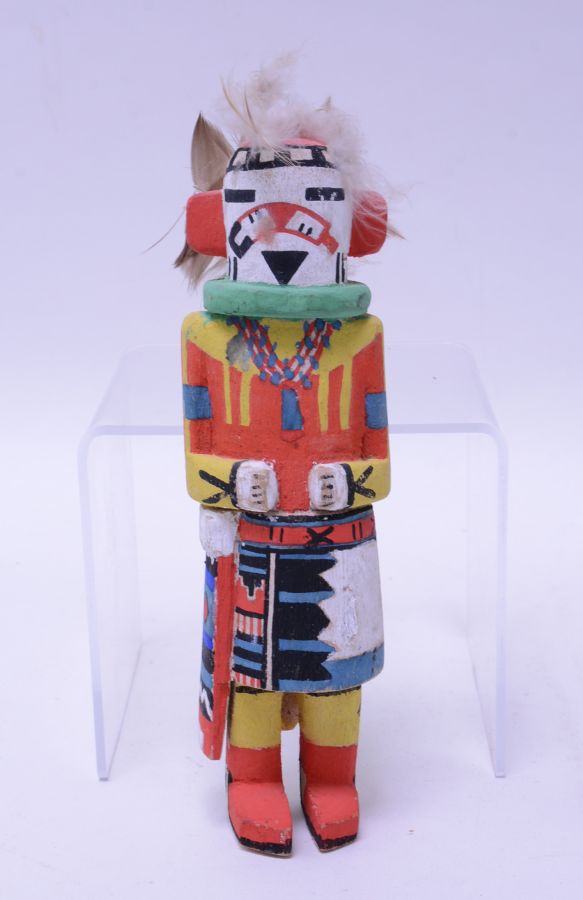 Antique Hopi Pueblo Makto Rabbit Stick Katsina Doll