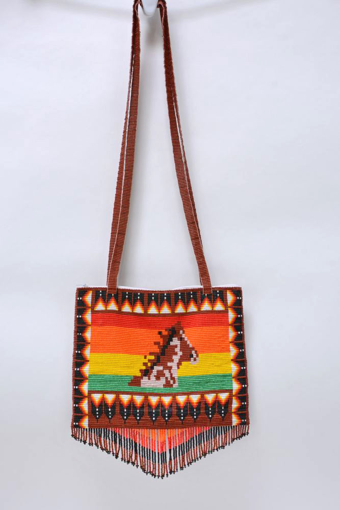 Plateau Beaded Bag
